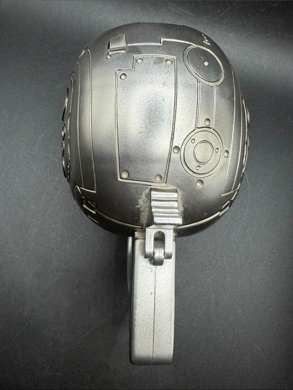 Universal Studios Terminator T-800 Face Silver Tone Collectible Cup Lidded Mug